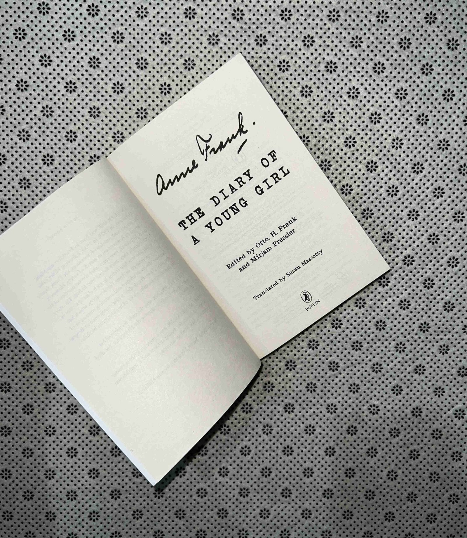 the diary of a young girl by anne frank