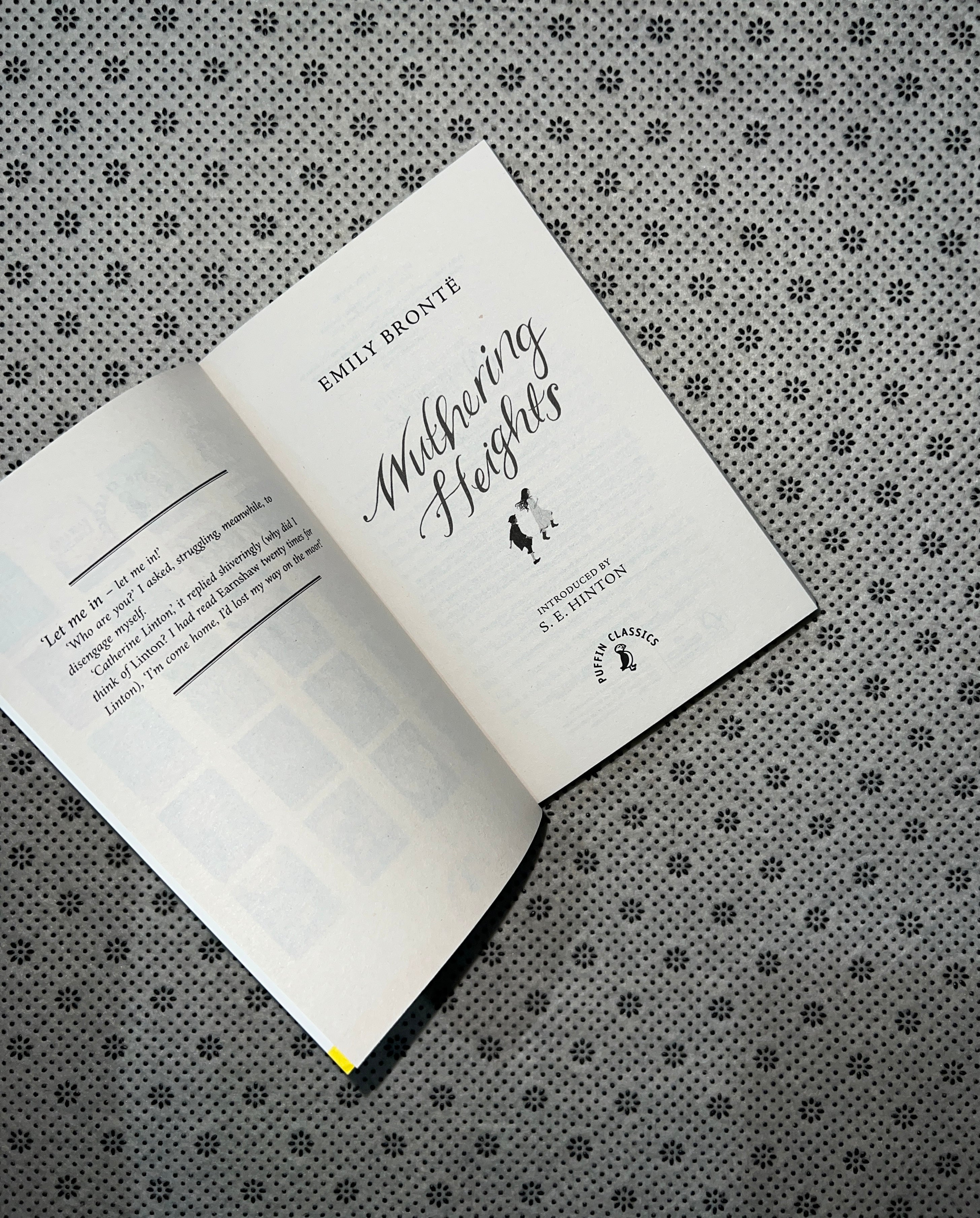WUTHERING HEIGHTS by Emily Brontë 