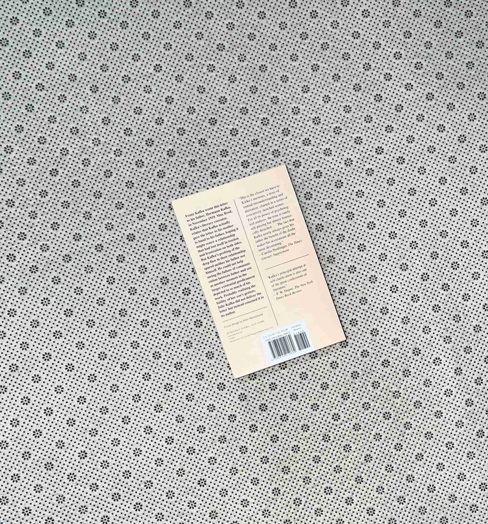 letter to the father by franz kafka