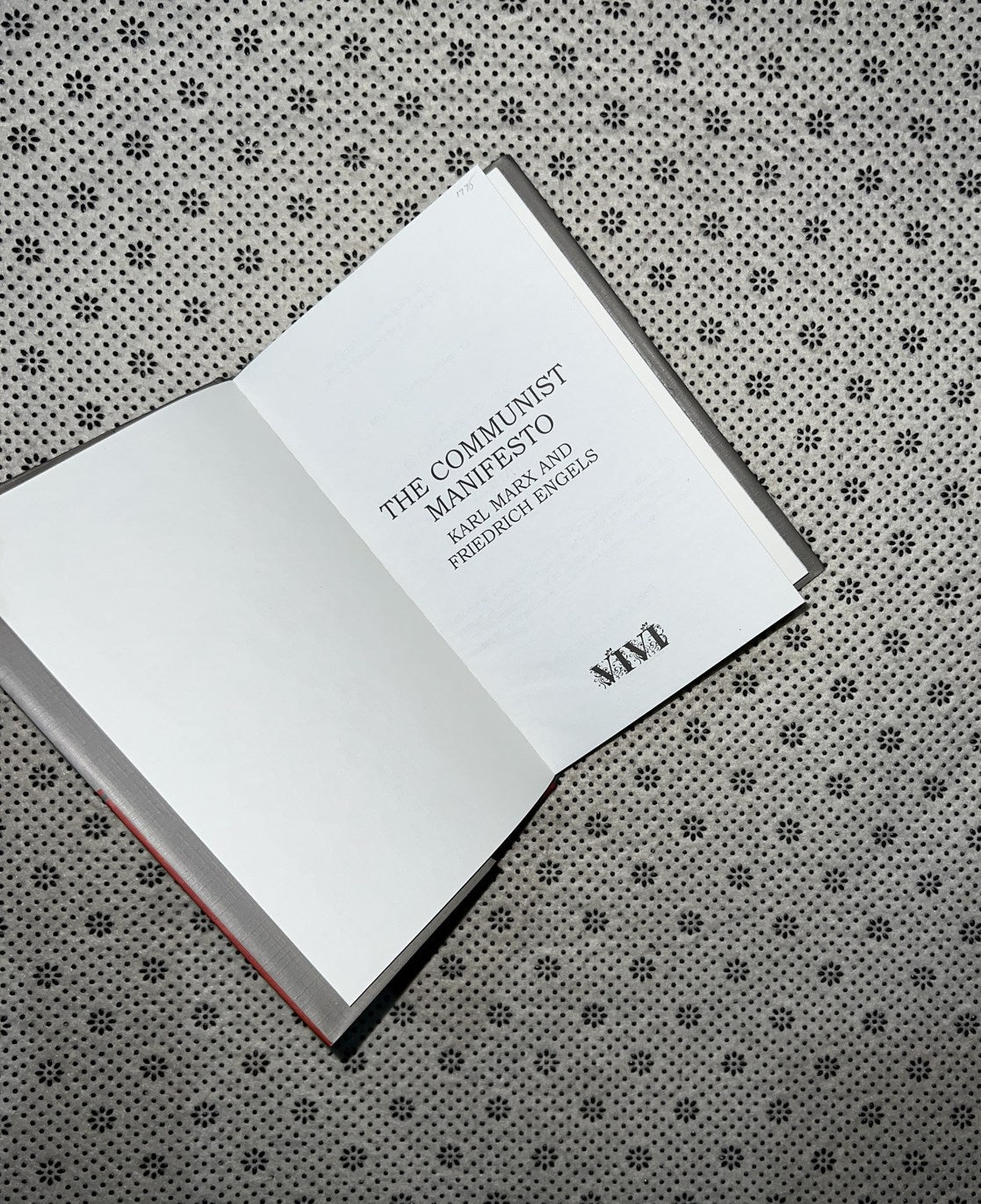 THE COMMUNIST MANIFESTO by Karl Marx