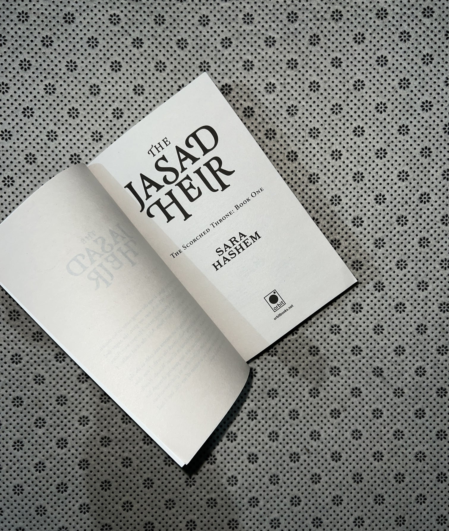 THE JASAD HEIR: The Egyptian-Inspired Enemies-To-Lovers Fantasy and Sunday Times Bestseller by Sara Hashem 