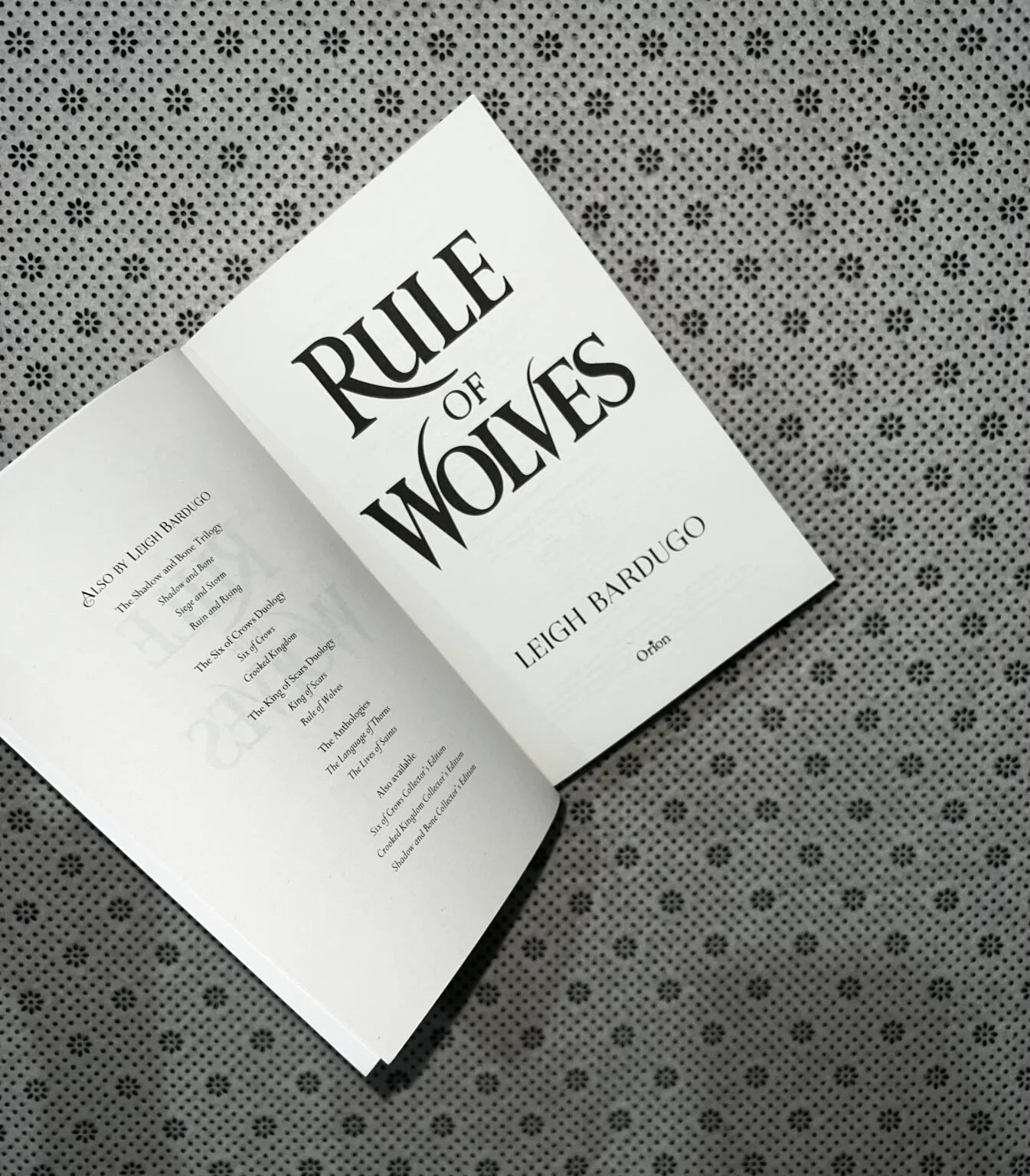 rule of wolves king of scars series book 2 by leigh bardugo 1