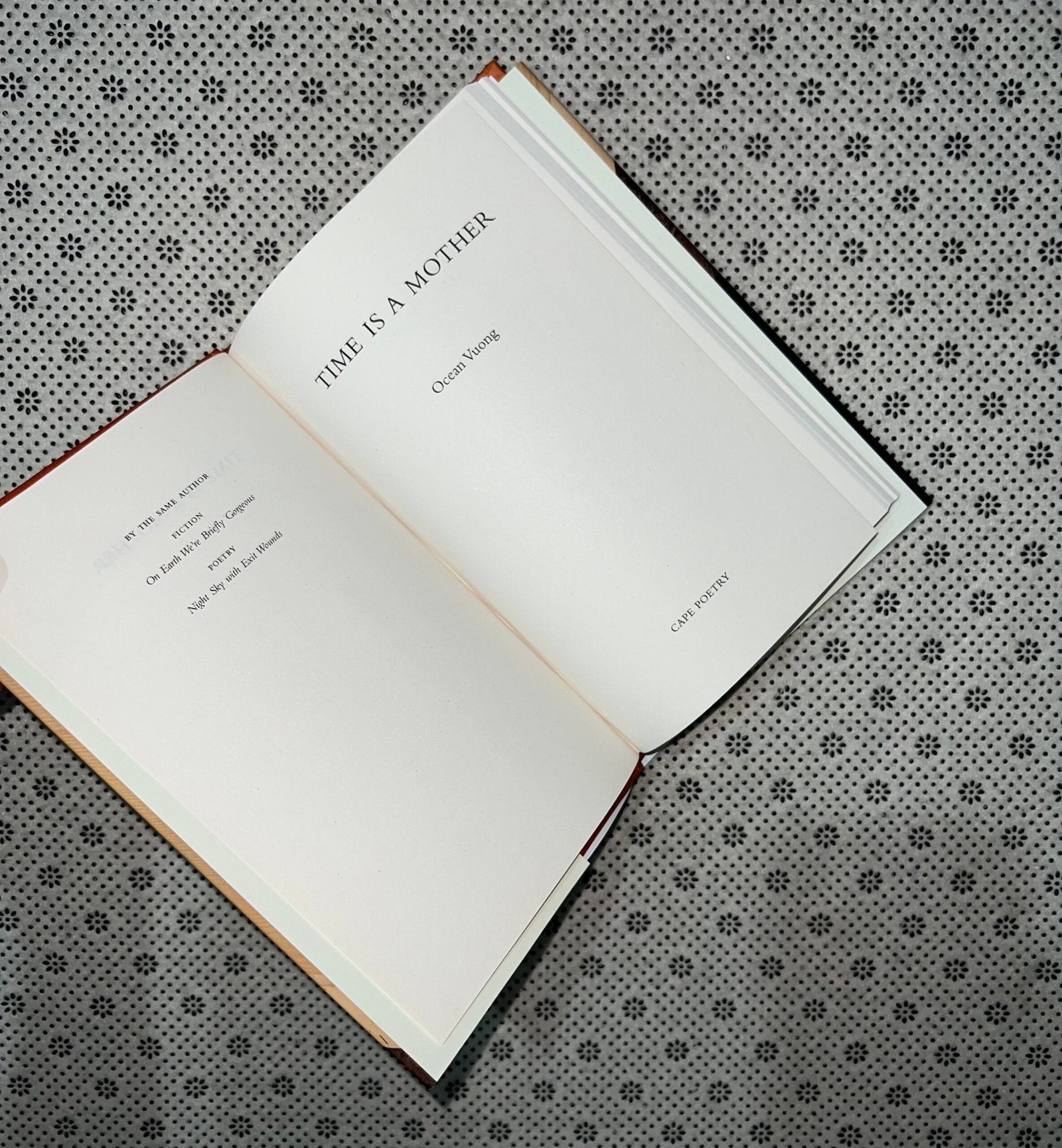 time is a mother by ocean vuong