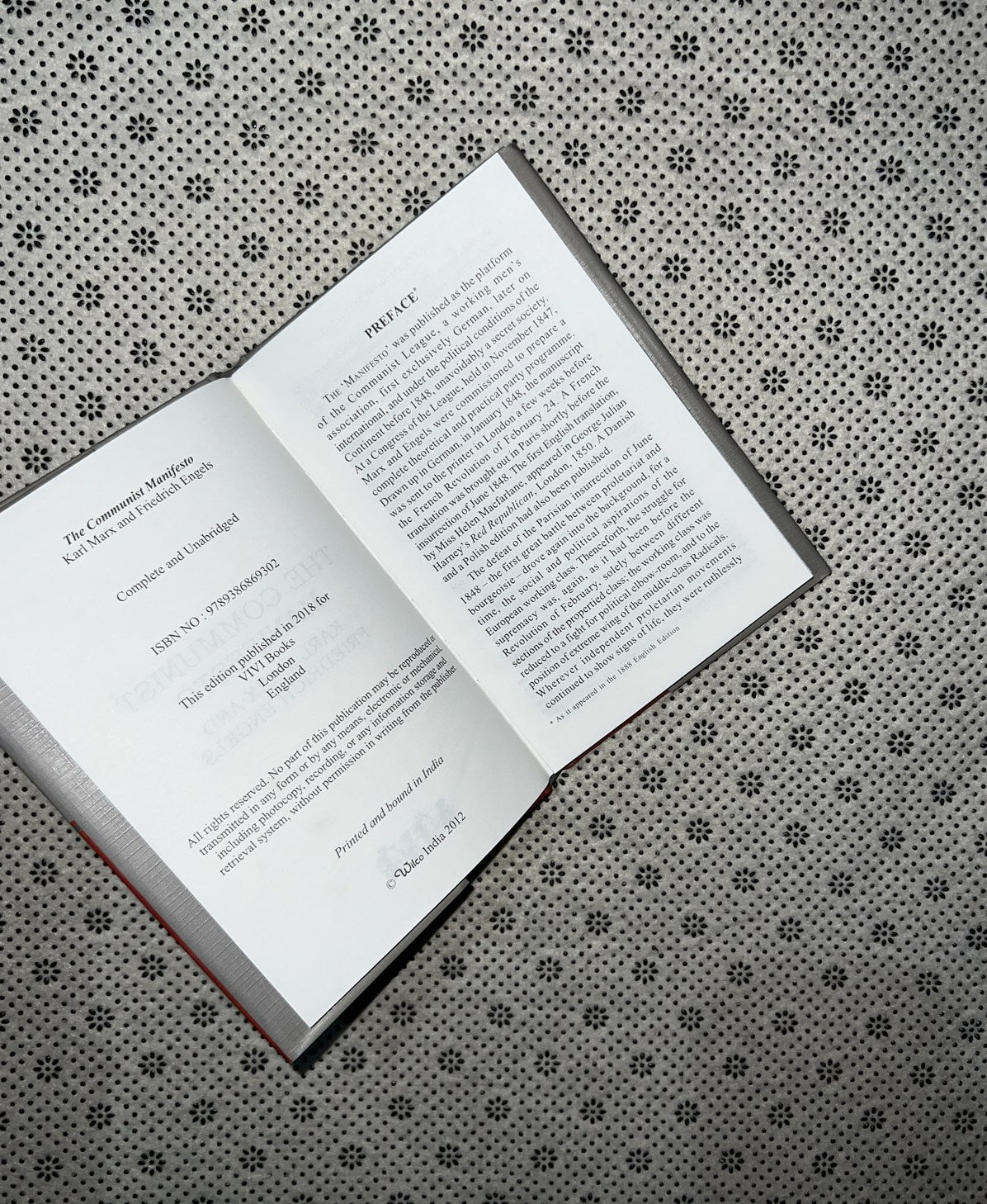 THE COMMUNIST MANIFESTO by Karl Marx