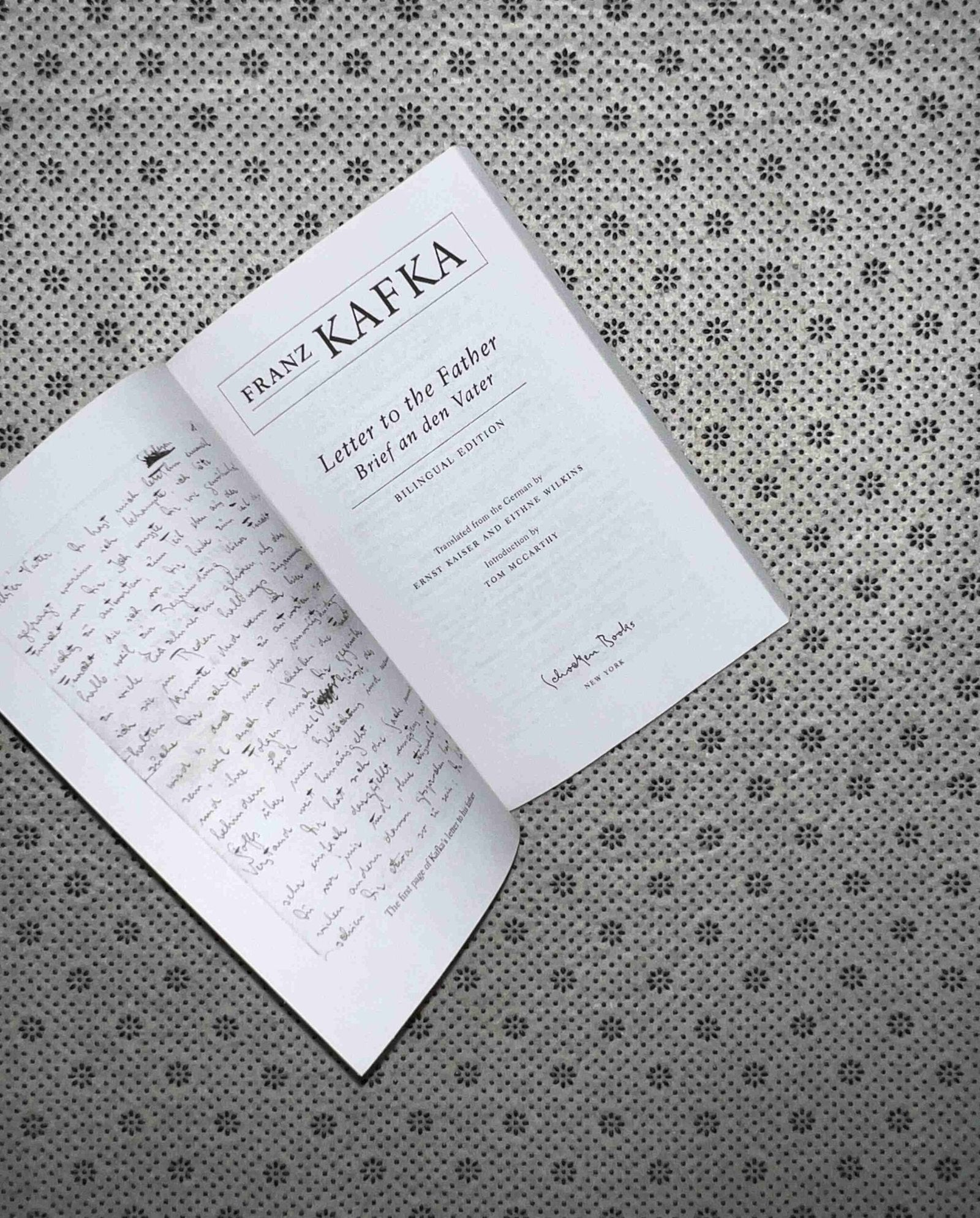 letter to the father by franz kafka