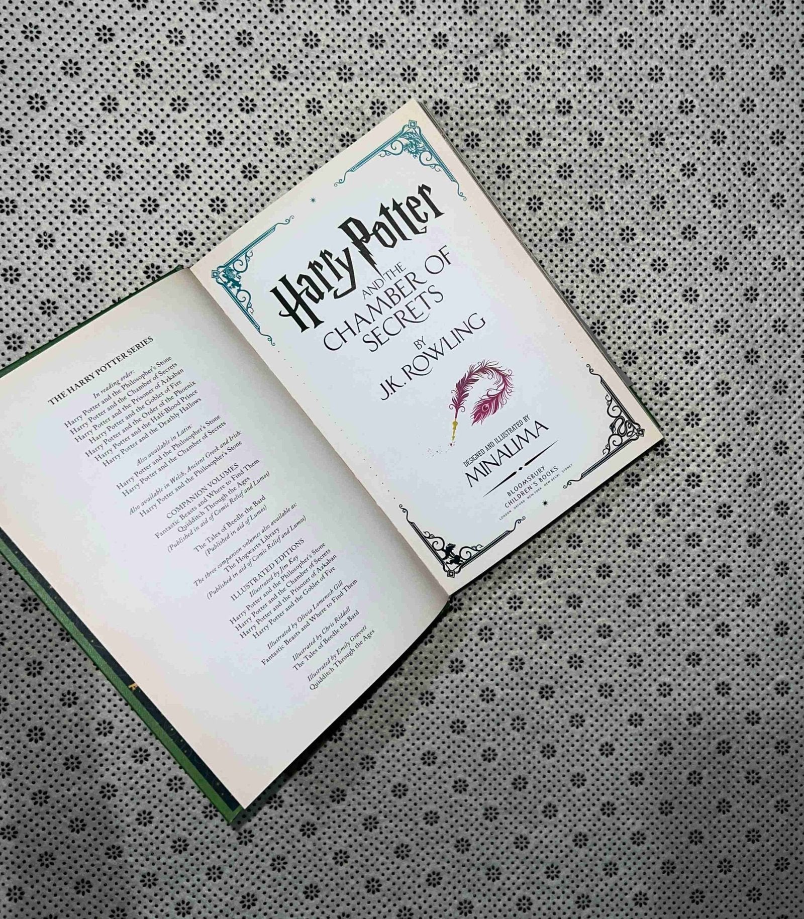 harry potter and the chamber of secrets minalima edition by j k rowling