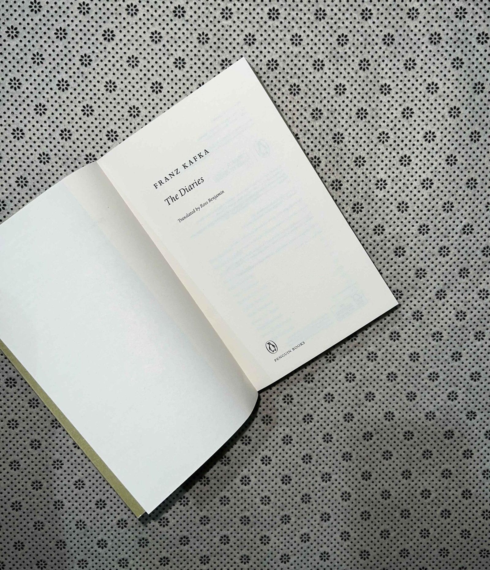 diaries of franz kafka penguins classics by franz kafka