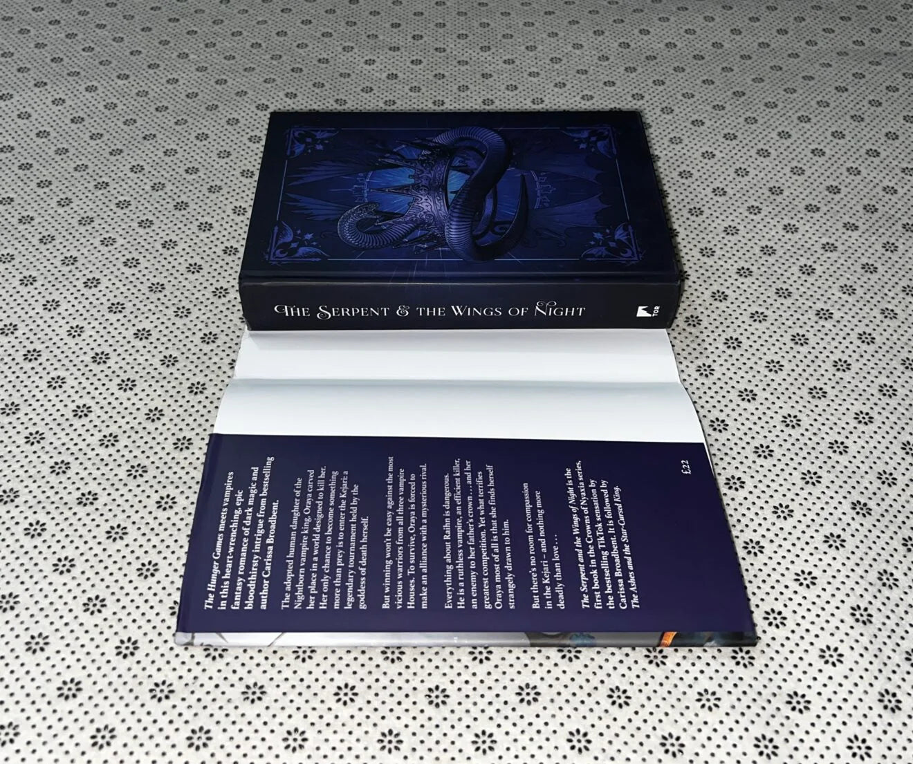 the serpent and the wings of night crowns of nyaxia series book 1 exclusive edition by carissa broadbent
