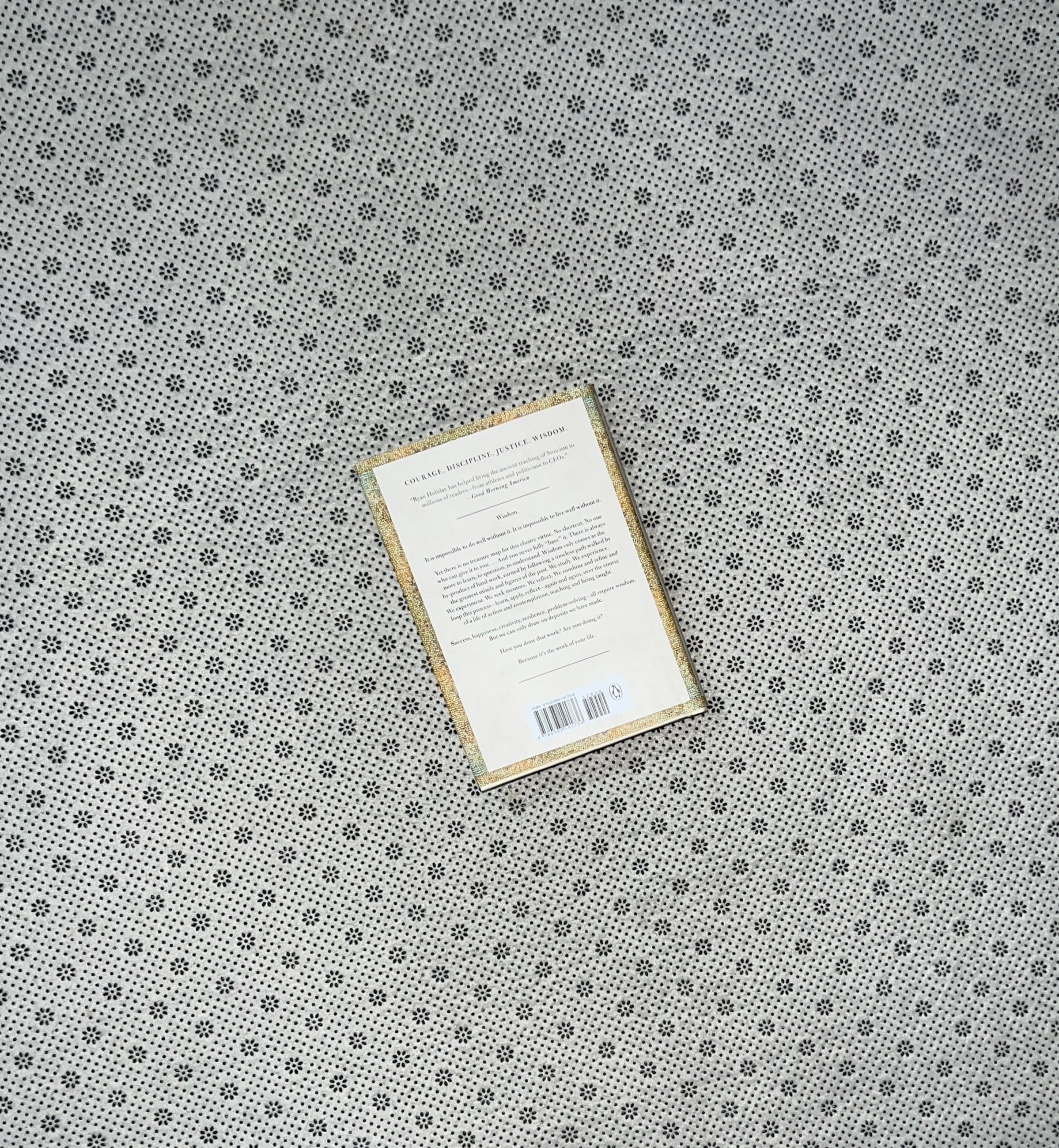 WISDOM TAKES WORK: Learn. Apply. Repeat.: Stoic Virtues Series (Book 4) by Ryan Holiday