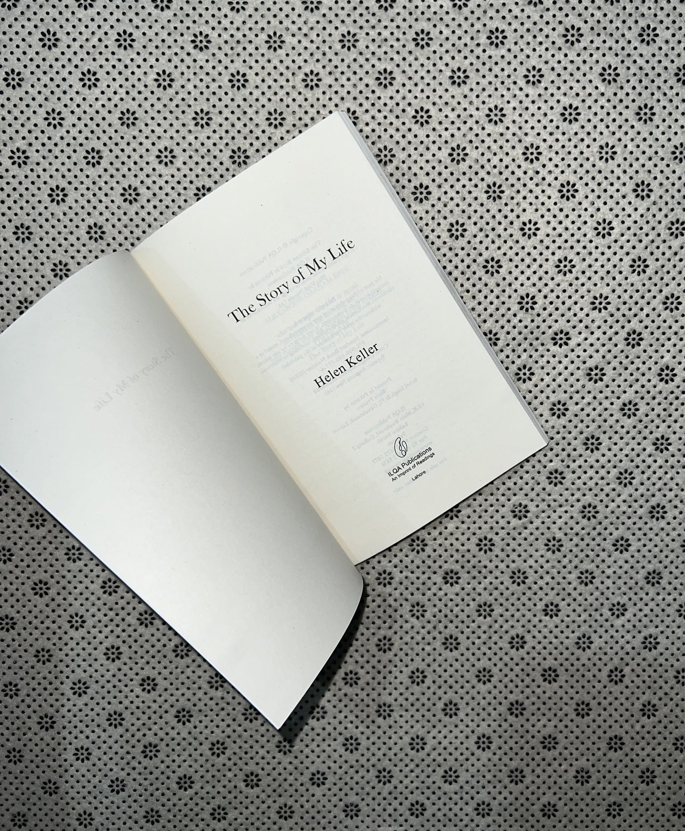  THE STORY OF MY LIFE by Helen Keller