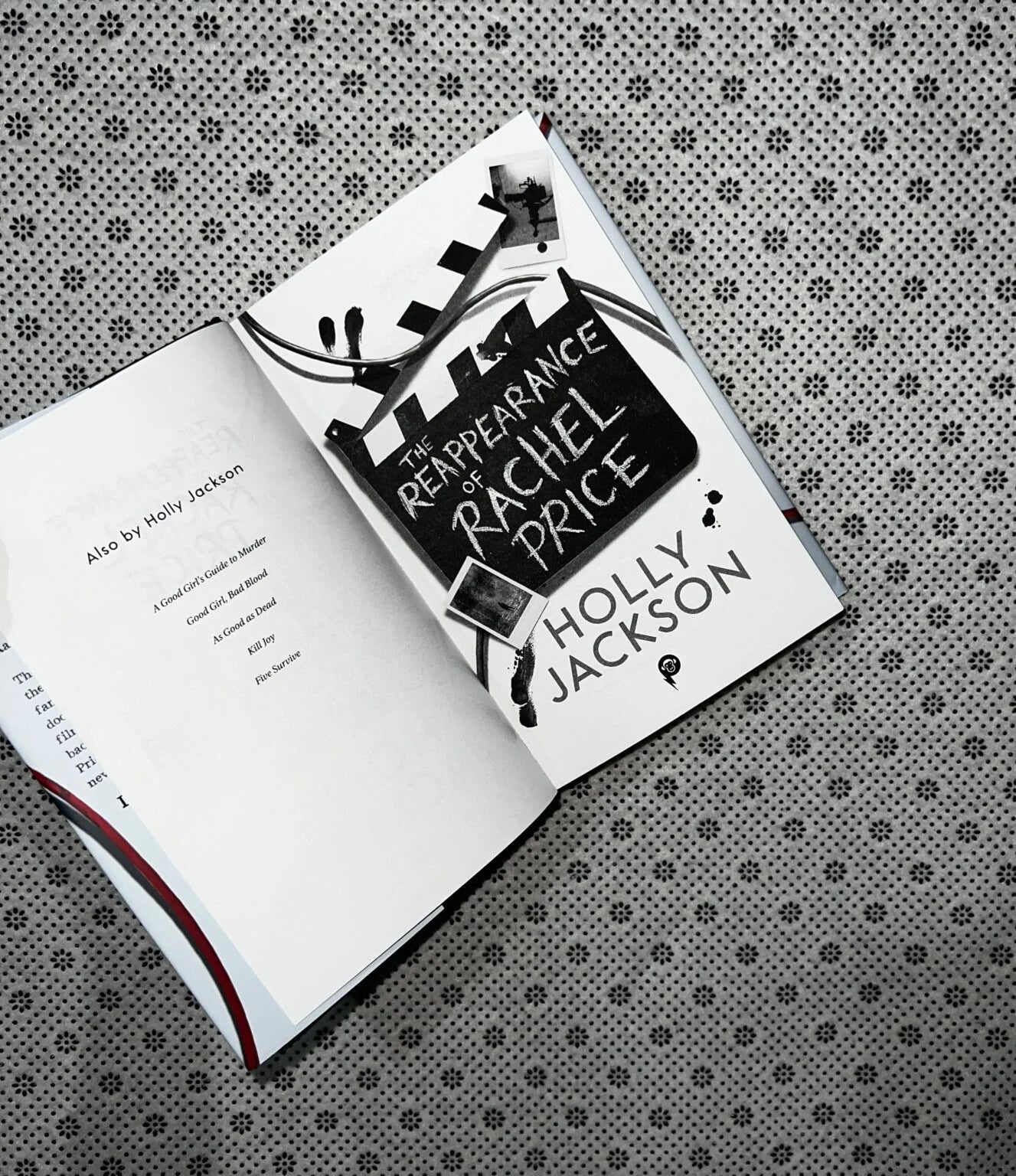 the reappearance of rachel price by holly jackson 1