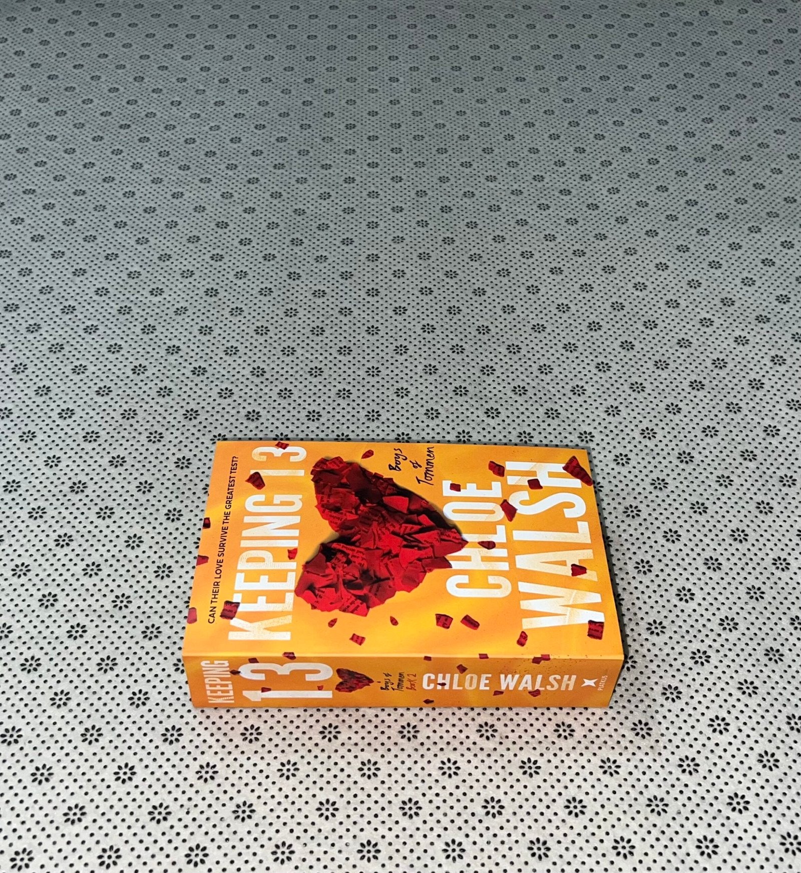 keeping 13 the boys of tommen series book 2 by chloe walsh
