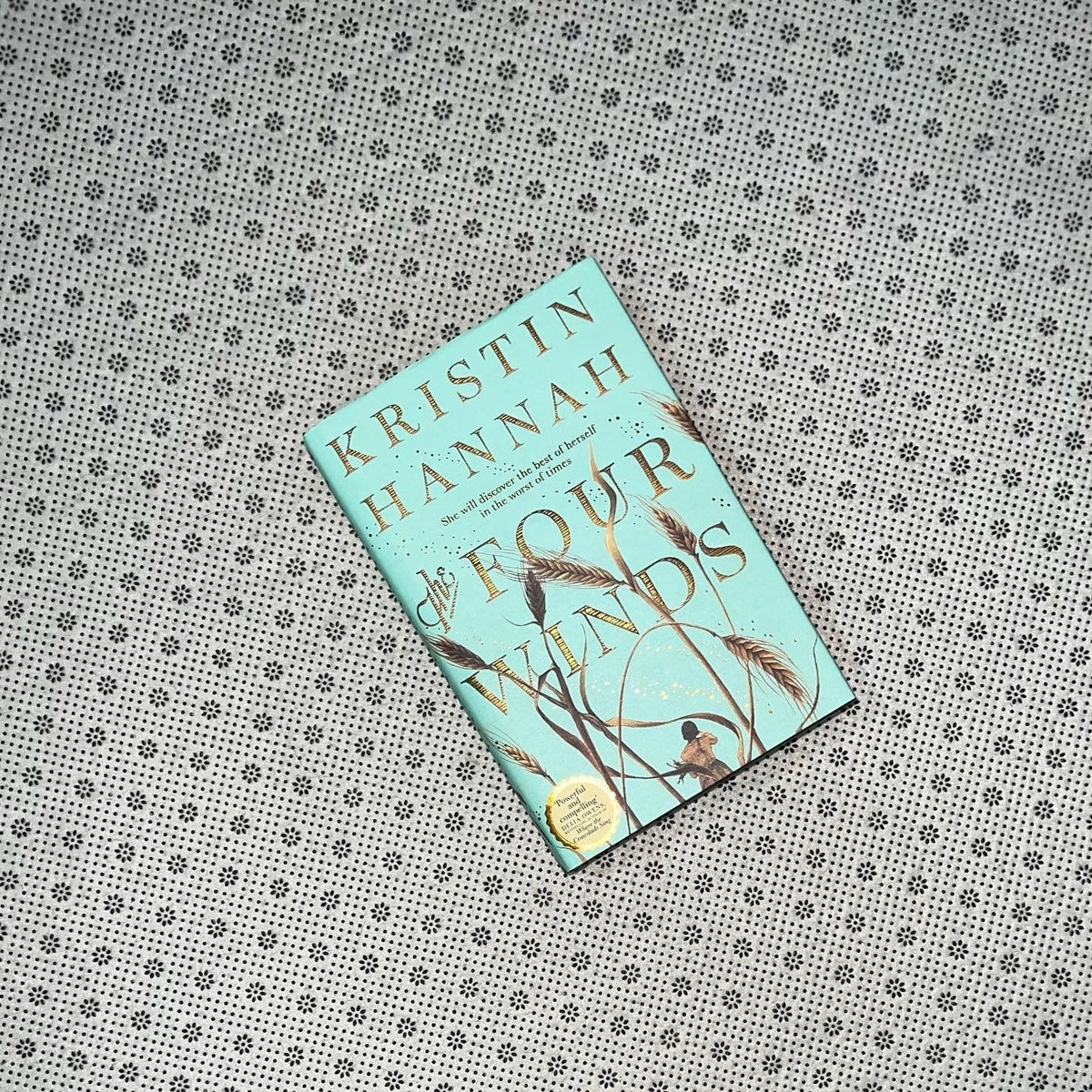 the four winds dust jacket edition by kristin hannah
