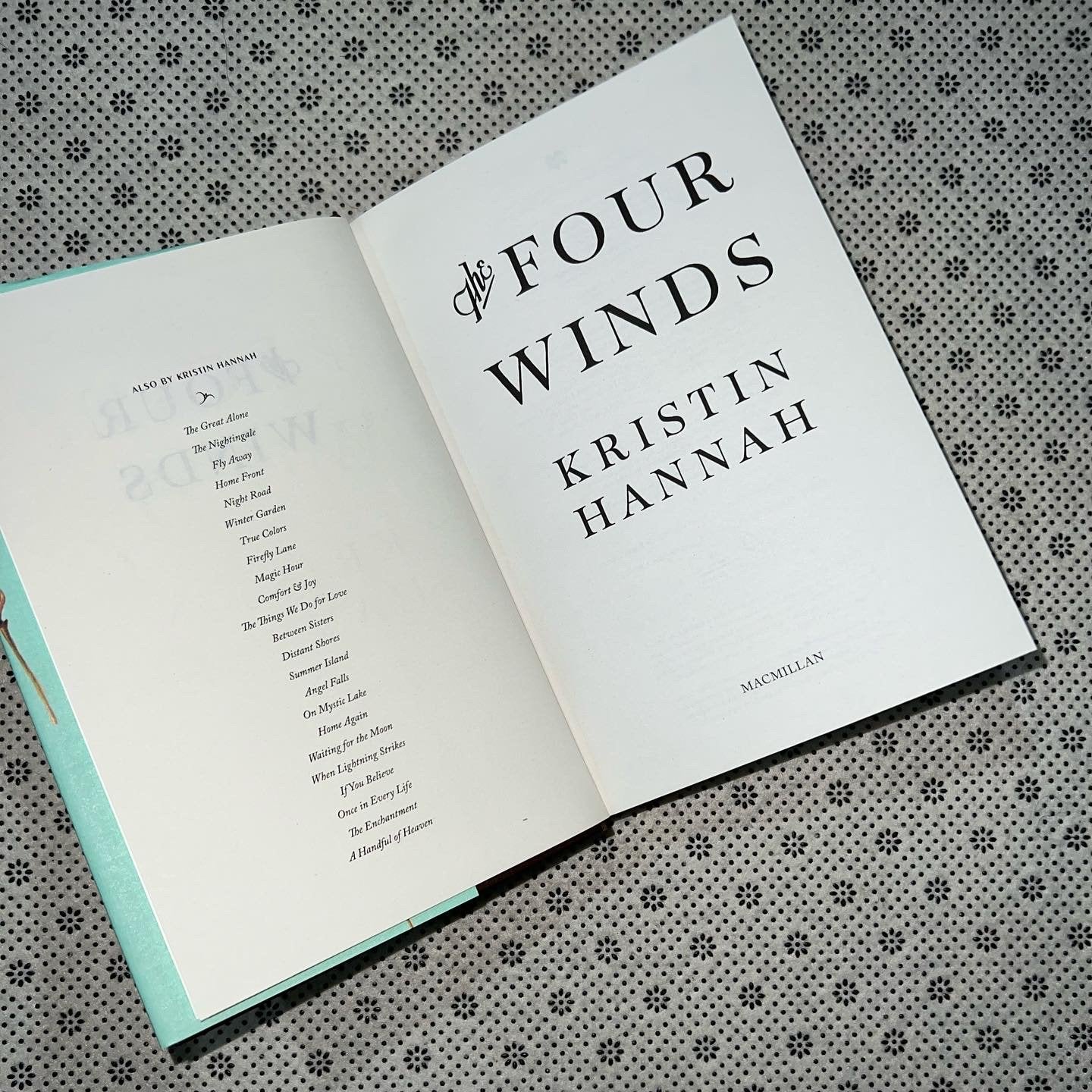 the four winds dust jacket edition by kristin hannah