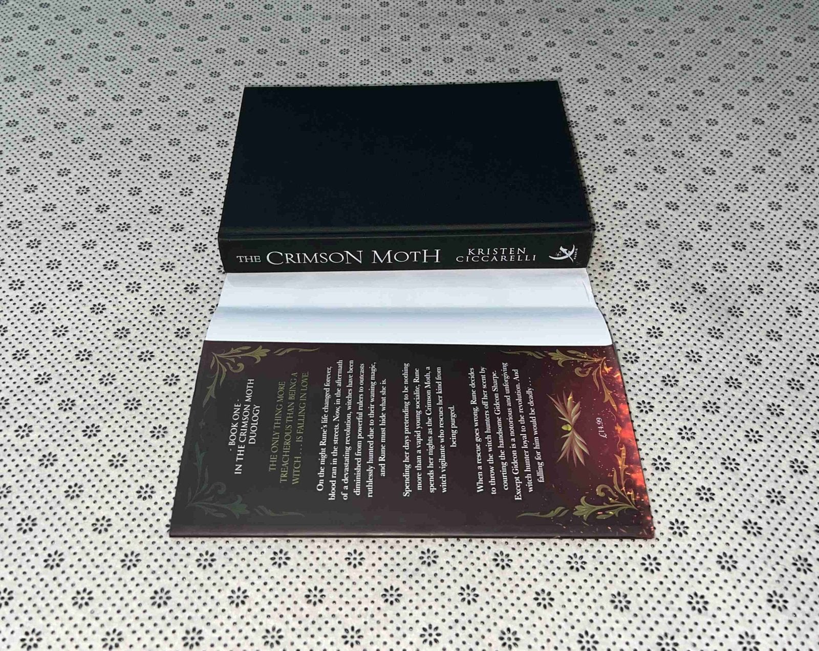 the crimson moth the crimson moth series book 1 dust jacket edition by kristen ciccarelli