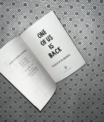 one of us is back one of us is lying book 3 coloured edges by karen m mcmanus 1