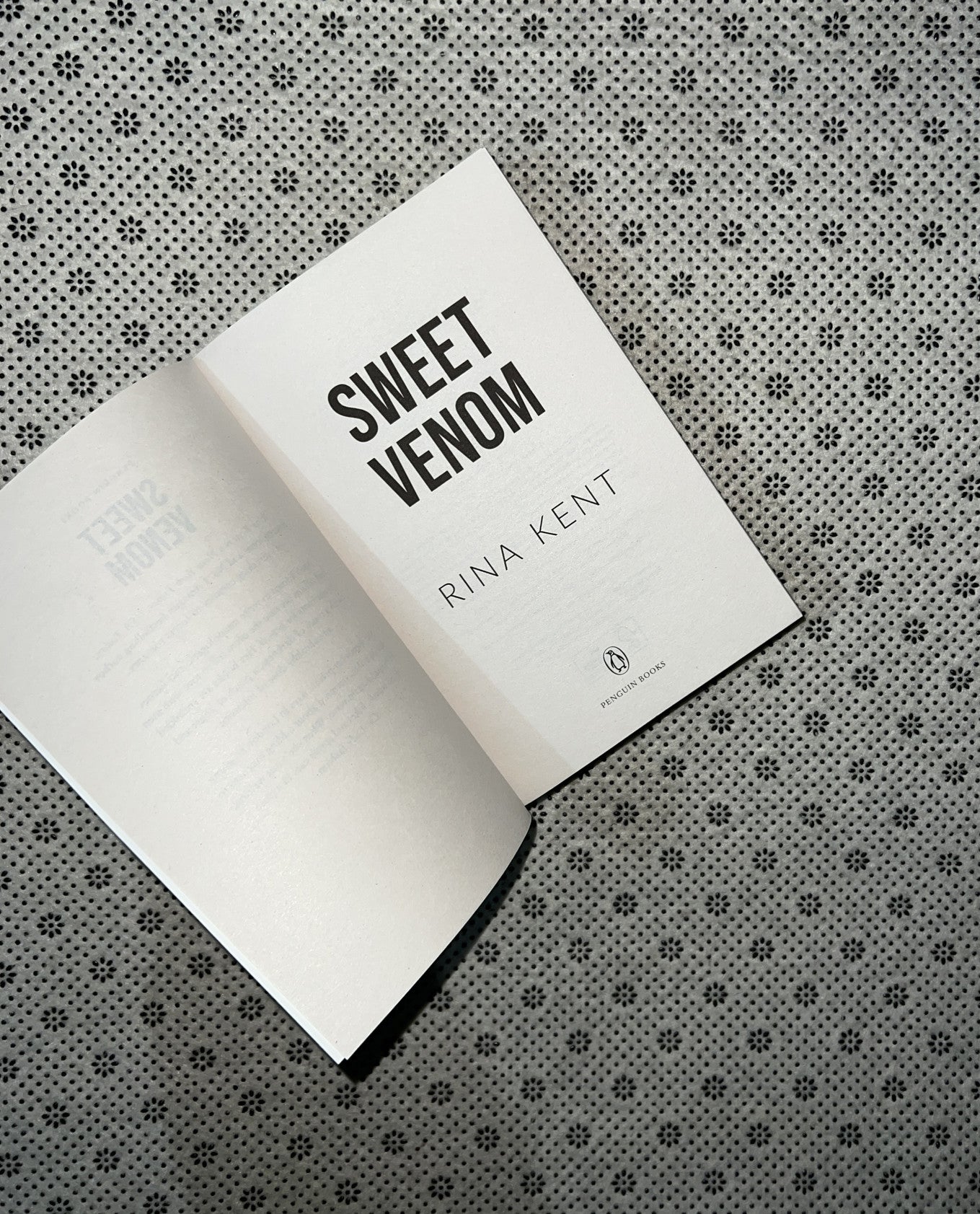 SWEET VENOM: Vipers (Book 2) by Rina Kent