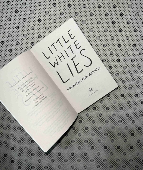 LITTLE WHITE LIES: The Debutantes Series (Book 1) by Jennifer Lynn Barnes