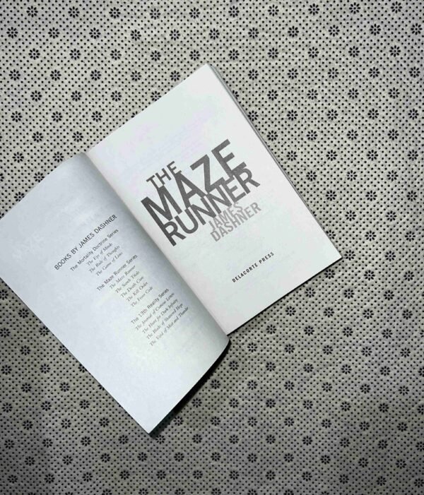 THE MAZE RUNNER: The Maze Runner Series (book 1) by James Dashner